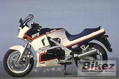 1987 Kawasaki GPZ 600 R photo